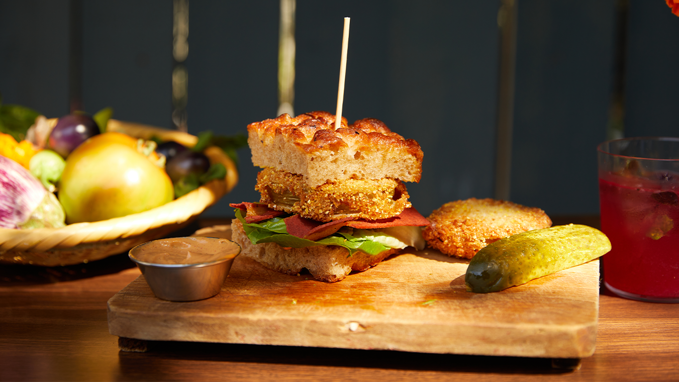 Fried Green Tomato Sandwiches