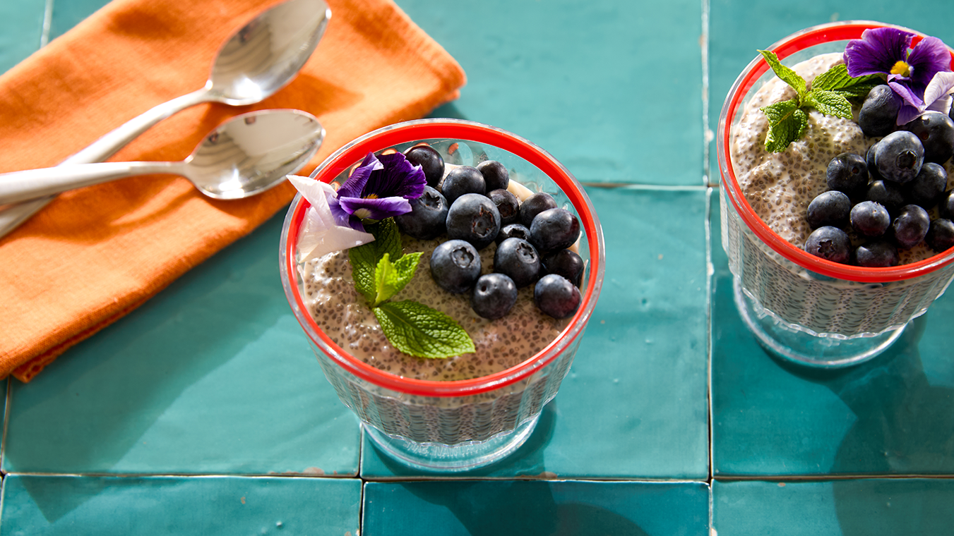 Jaskrit’s Berry Chia Pudding