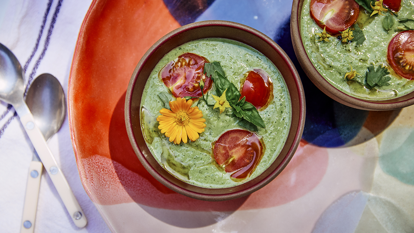 Valerie’s Cucumber Gazpacho