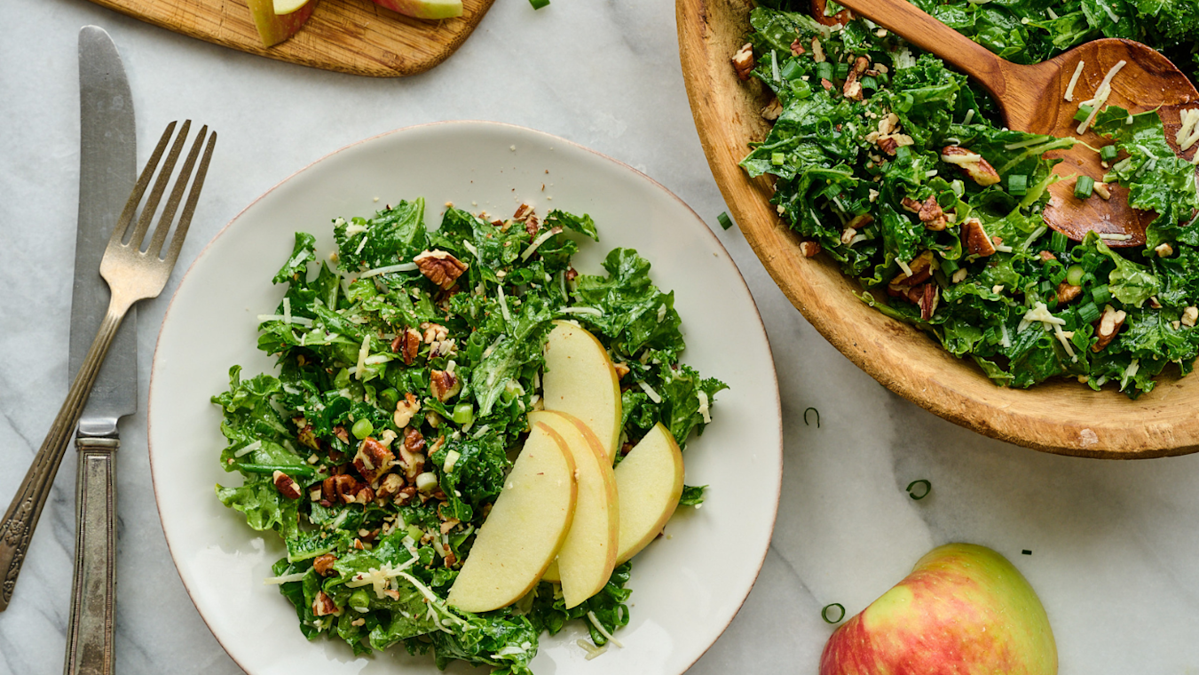 Apple Harvest Kale Salad