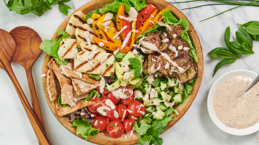 Grilled Fattoush Salad