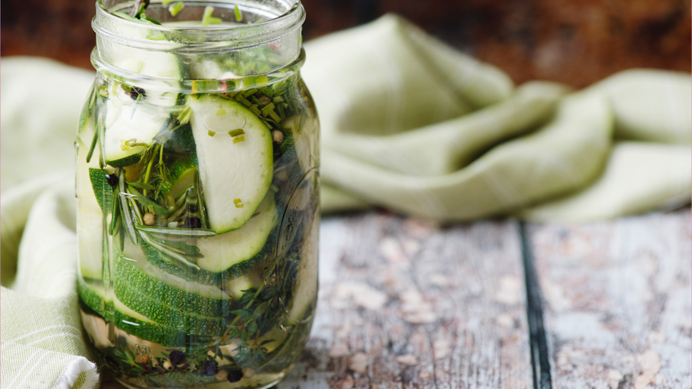 Summer Squash Bread & Butter Pickles