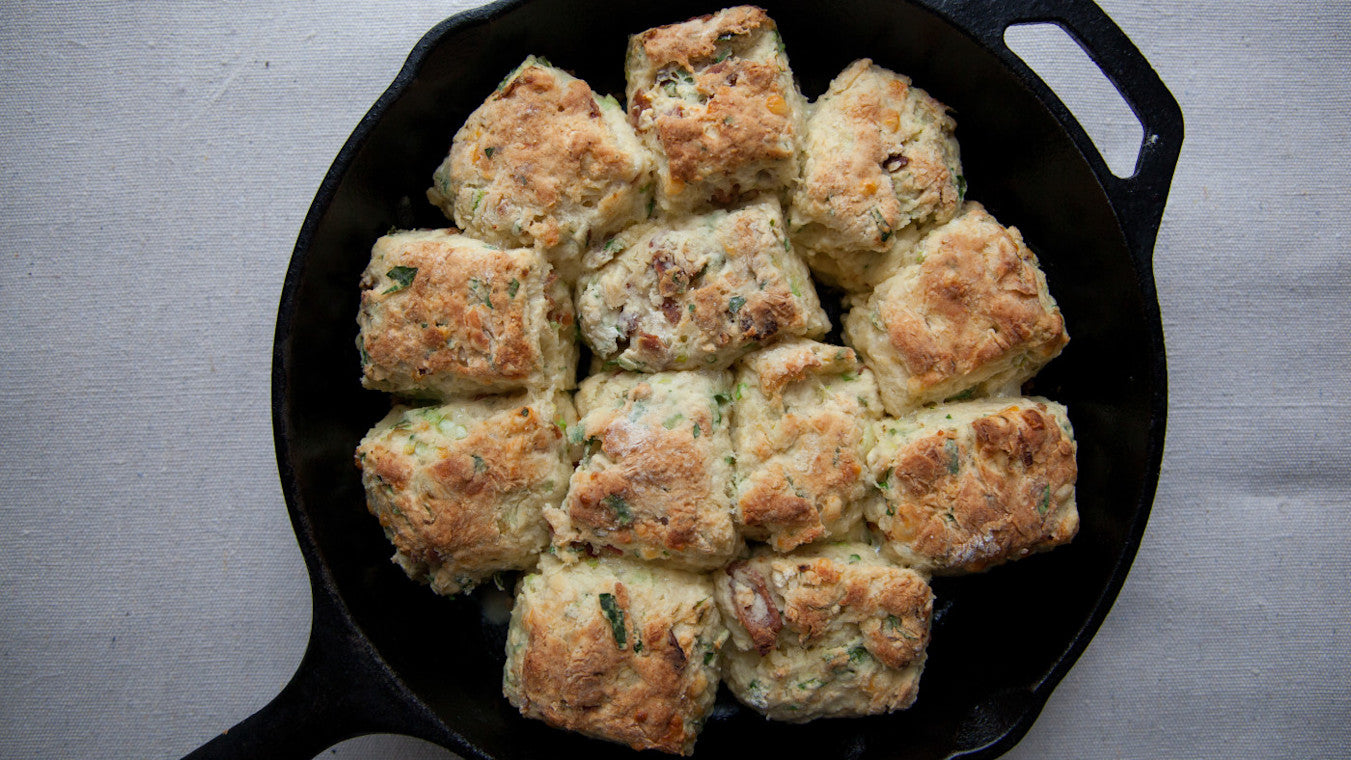 Bacon, Cheddar & Herb Biscuits