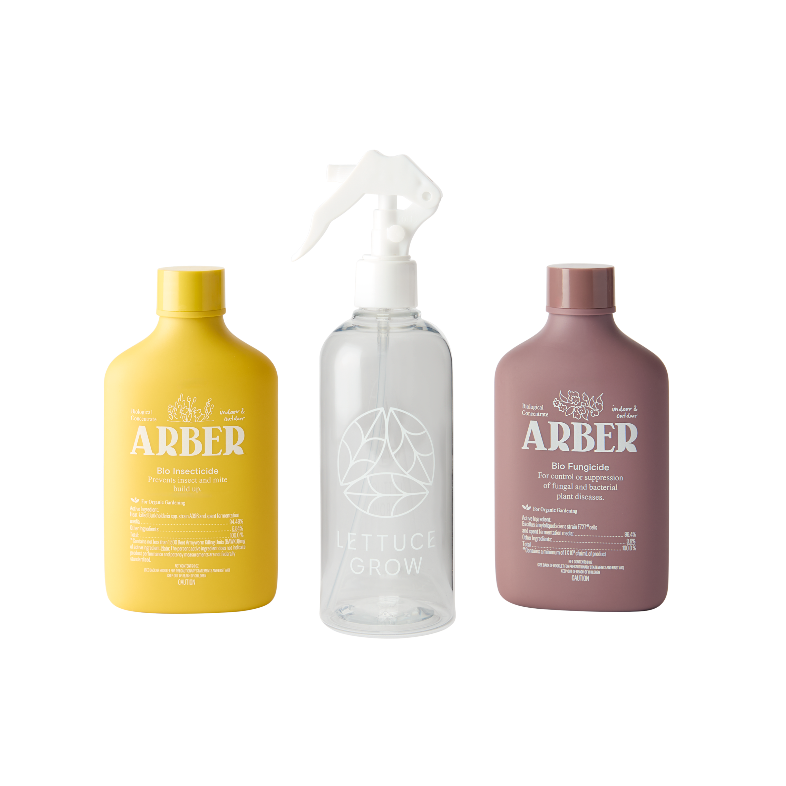 Arber Plant Protection Kit and Spray Bottle