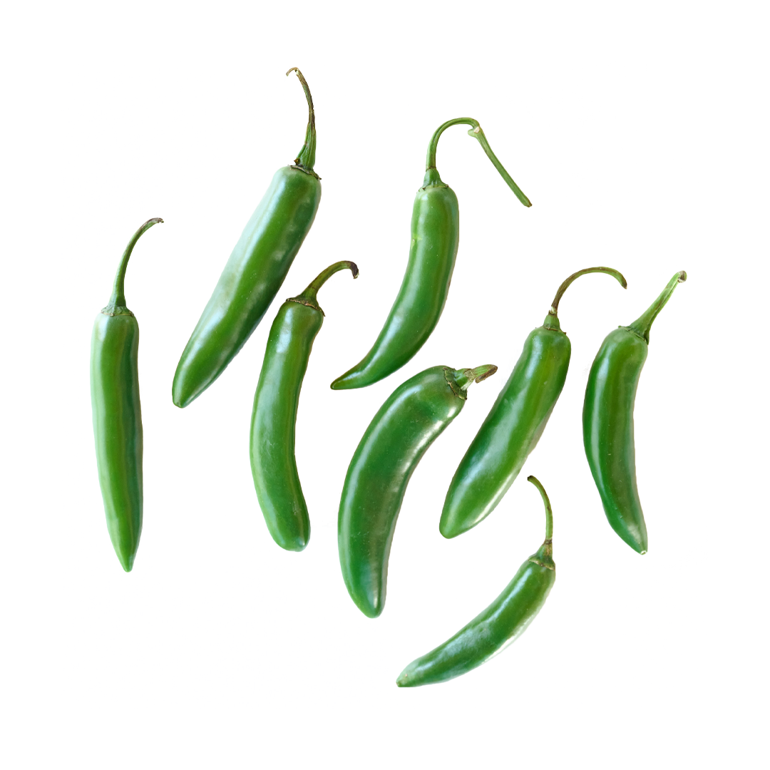 Spicy Serrano Peppers